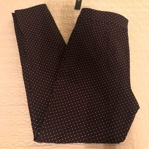 Nic and Zoe Wine Dot Pants